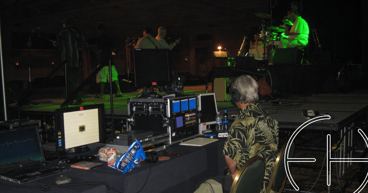 Jim Ellis live switching band show