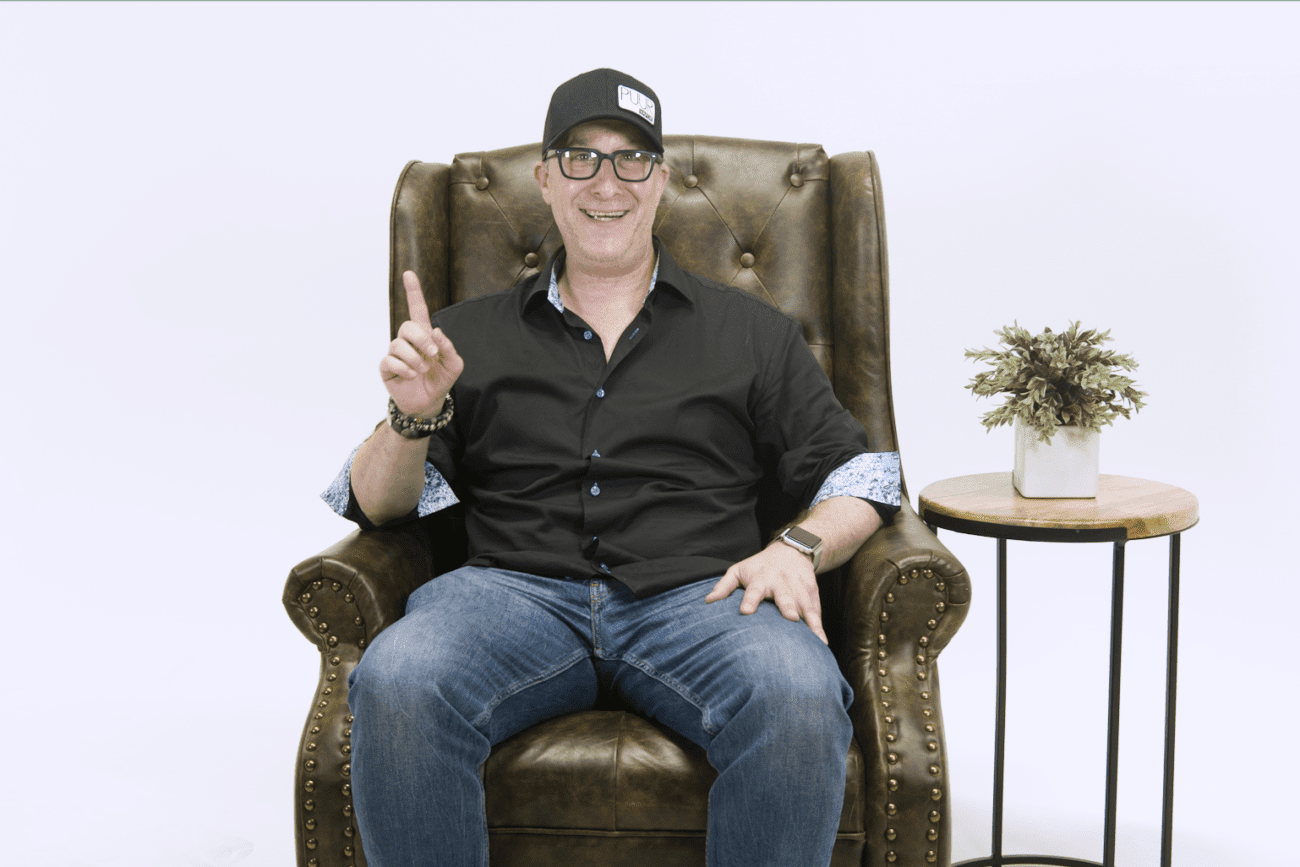 Jae Benjamin on set of Industry Insights shoot