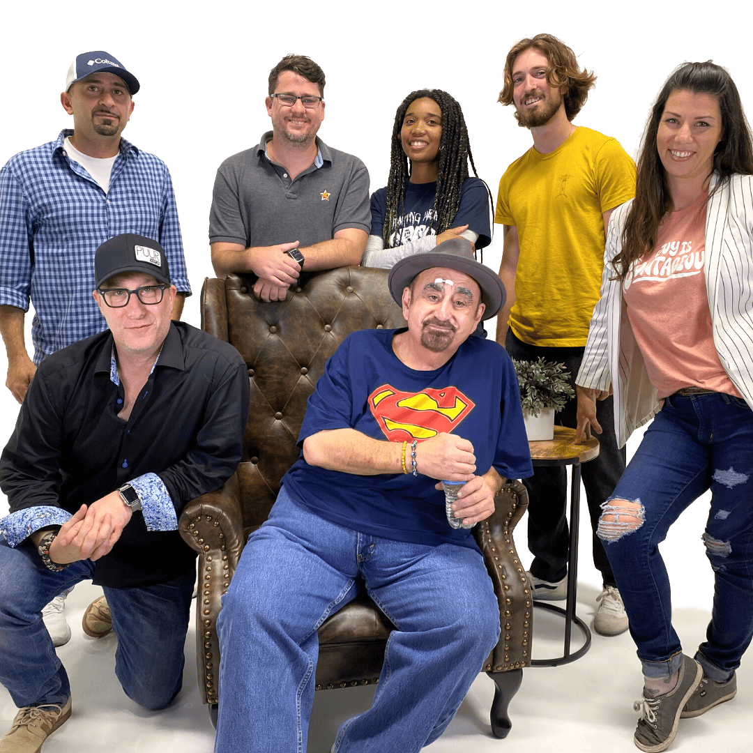 Ken Davitian and Jae Benjamin group photo