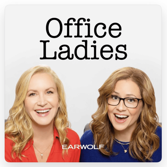 cover art for the Office Ladies podcast
