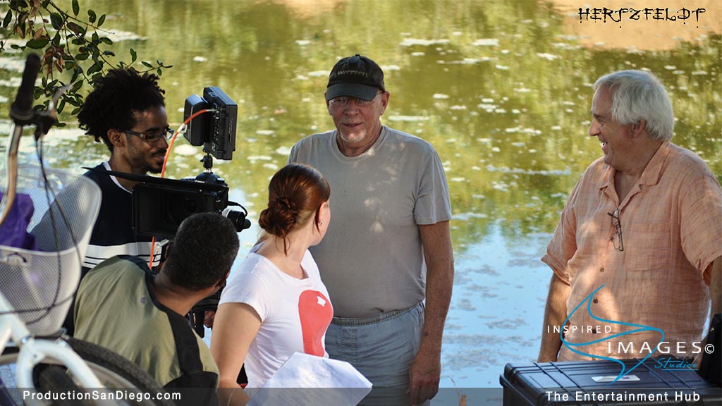 Behind the scenes with actors of Refuge from the Storm