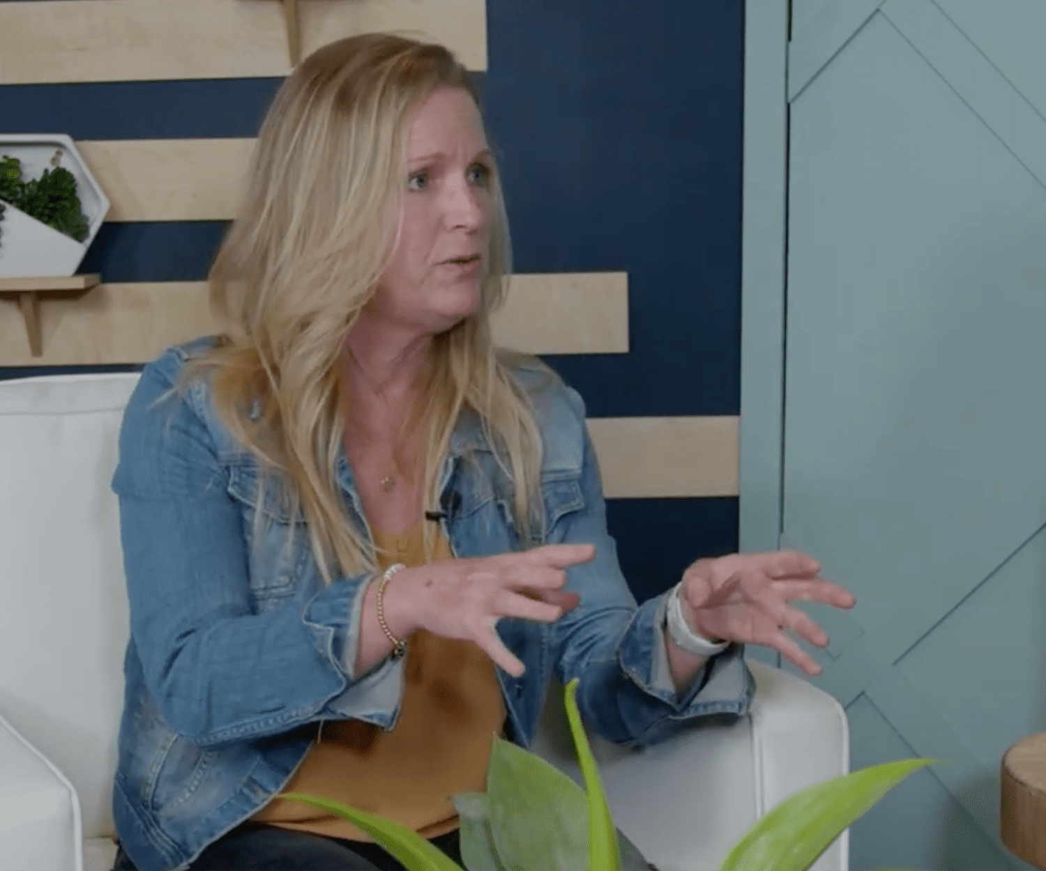 Sheri Stilson on the set of the Industry Insights podcast