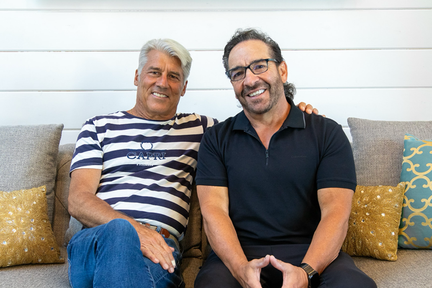Jim Ellis from Industry Insights poses with guest Jimmy Garcia