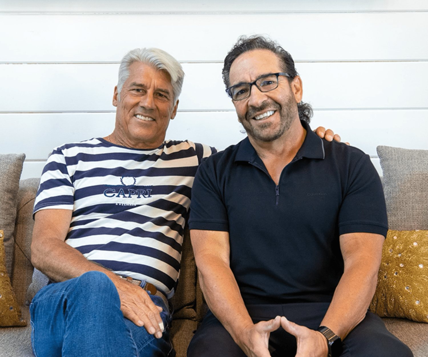 Jim Ellis from Industry Insights poses with guest Jimmy Garcia