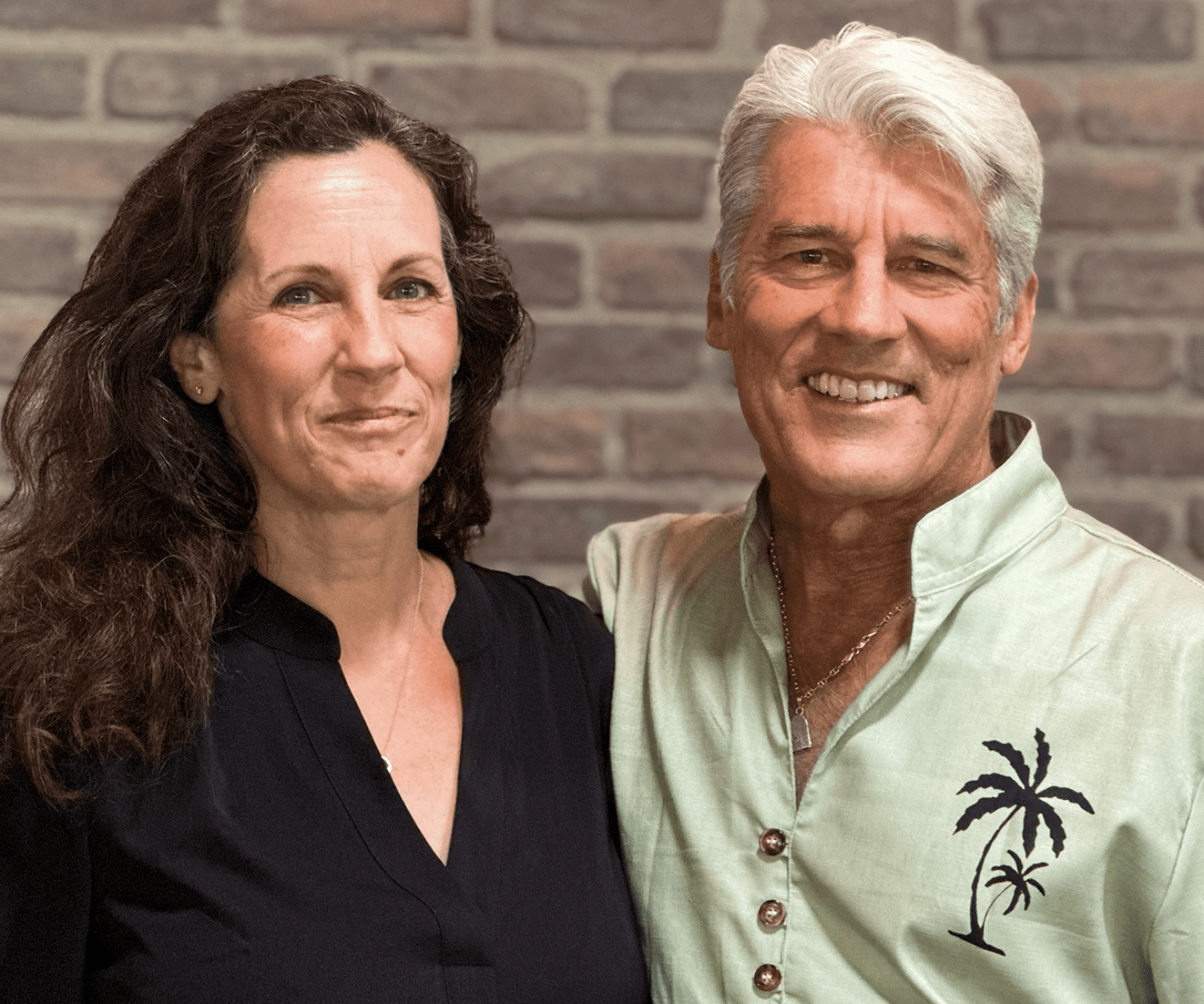 Karin Fittante and Jim Ellis posing for a photo for te Industry of Insights podcast